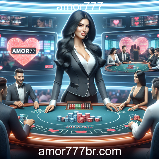 A Emoção do Cassino Ao Vivo no Amor777